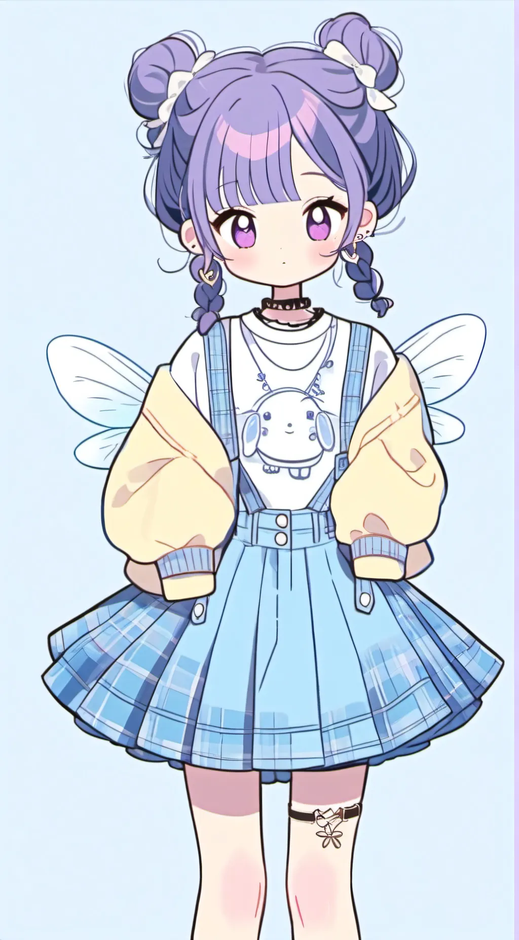 ai character: Dew Drop fairies background