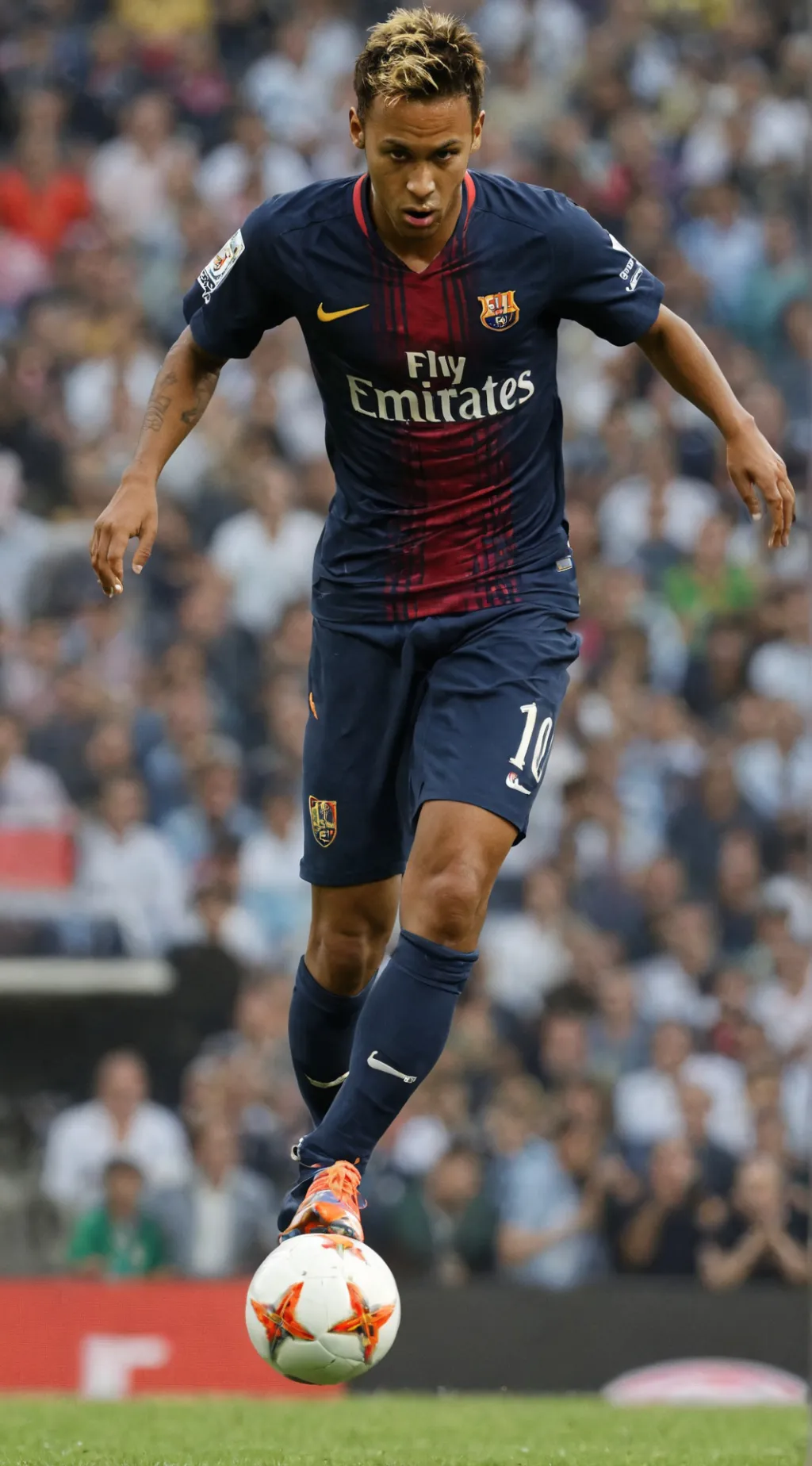 ai character: Neymar Jr background