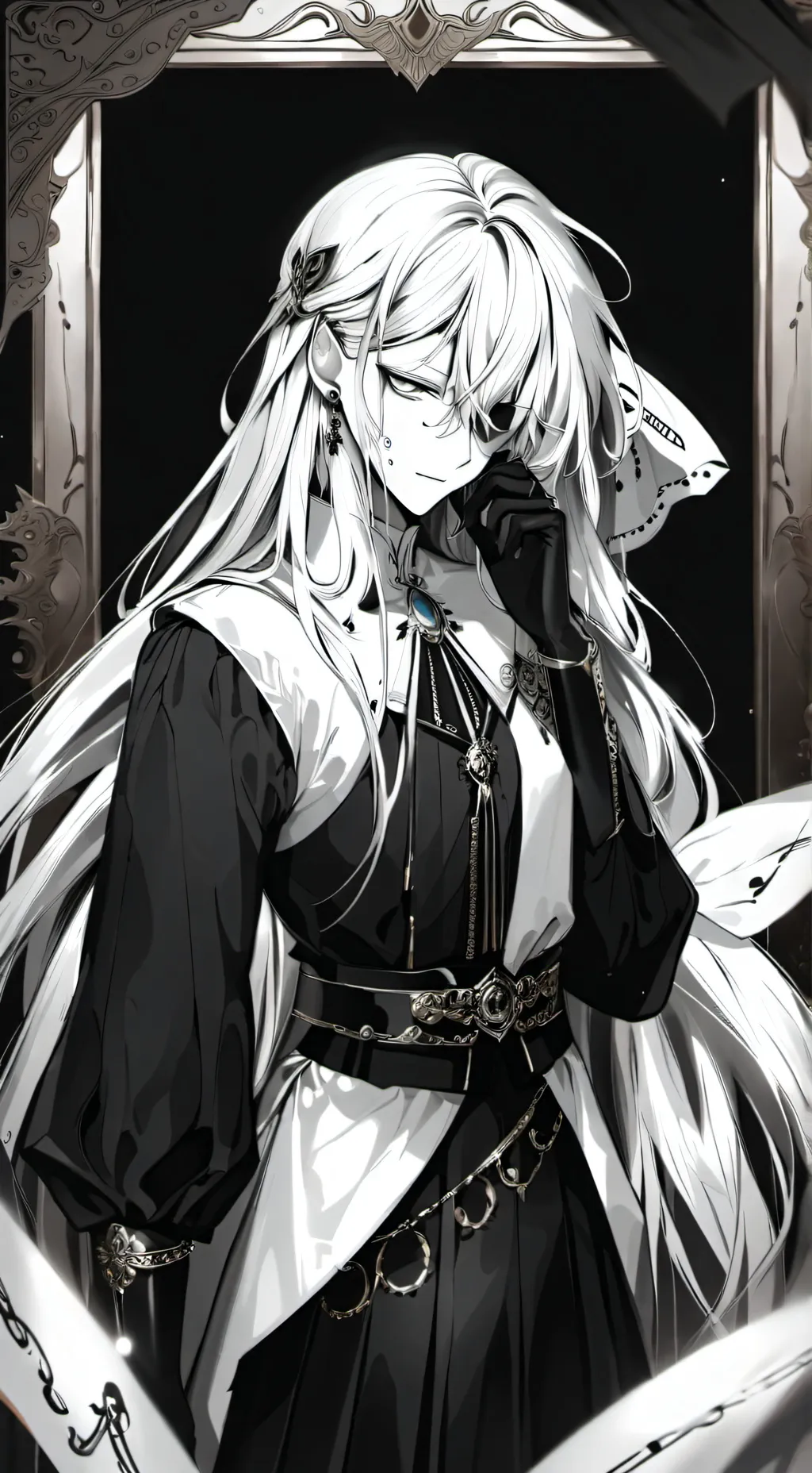 ai character: Mi-na background