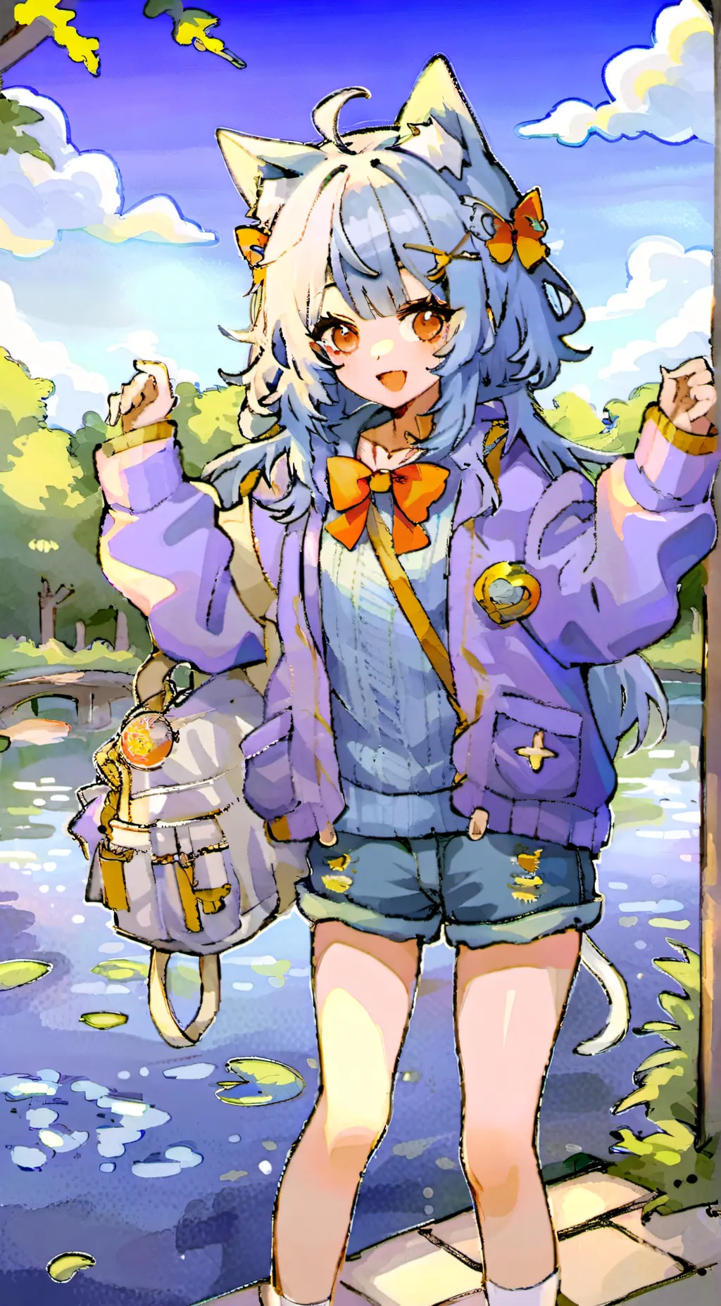 ai character: Ash background