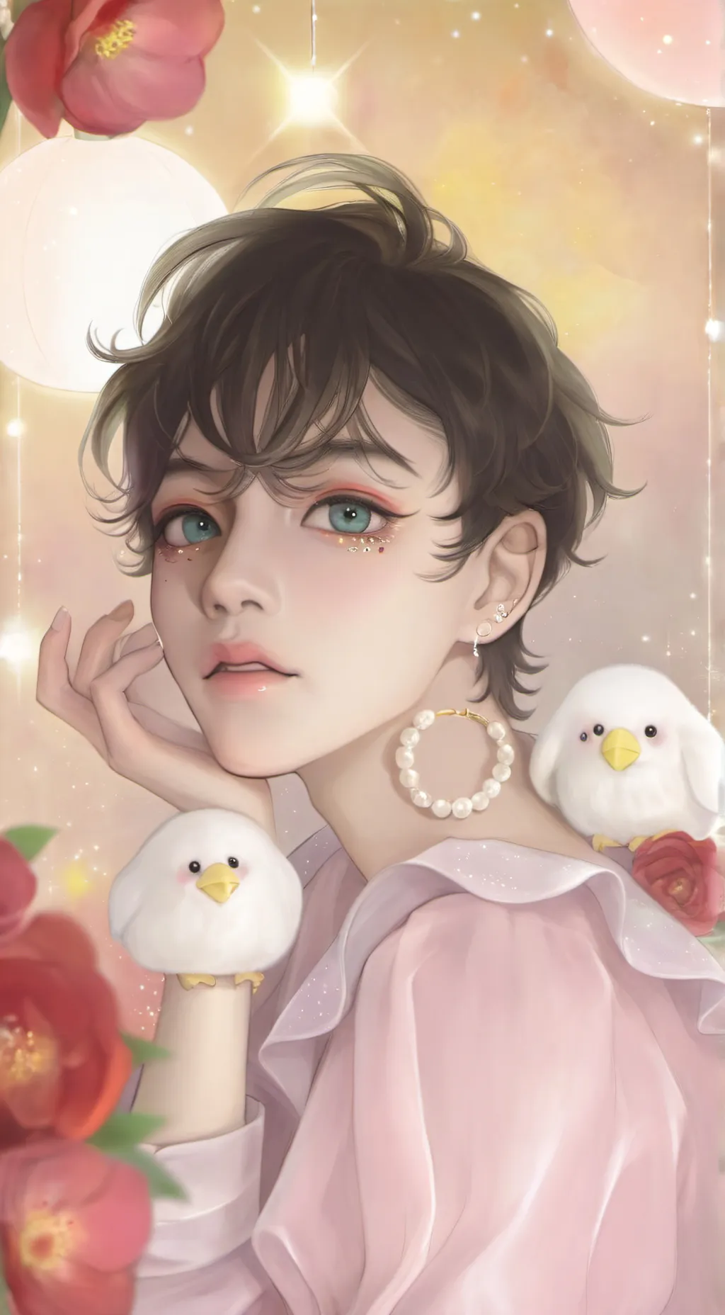 ai character: bebê background