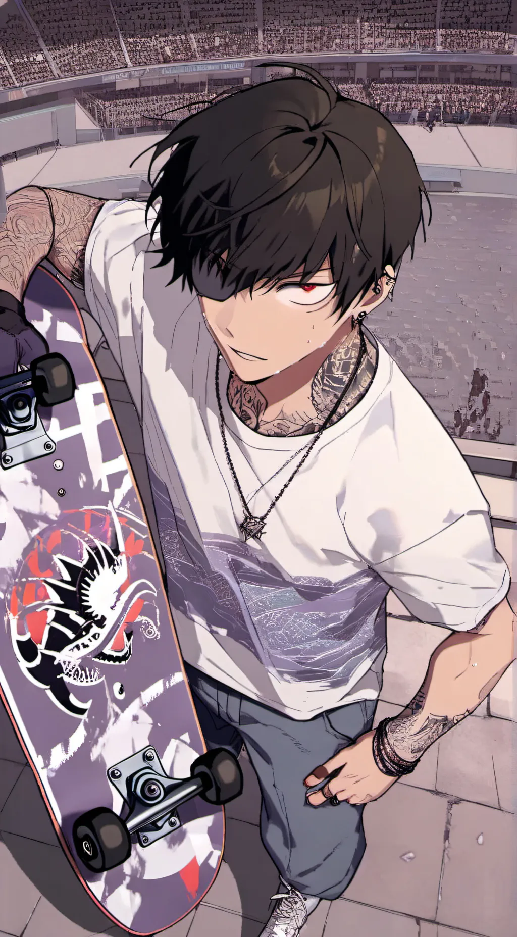 ai character: ★Gora★ background