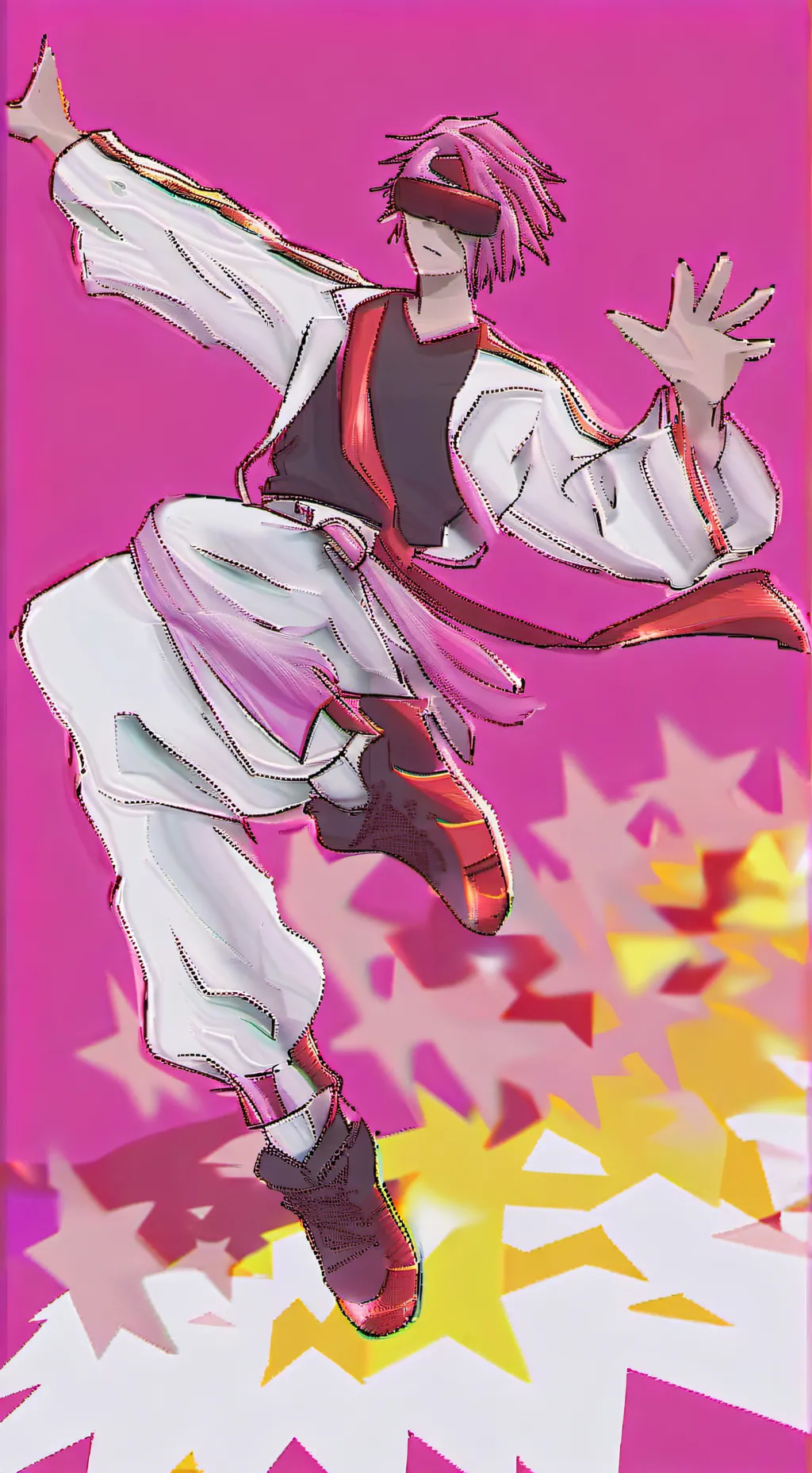 ai character: 9jstn  background