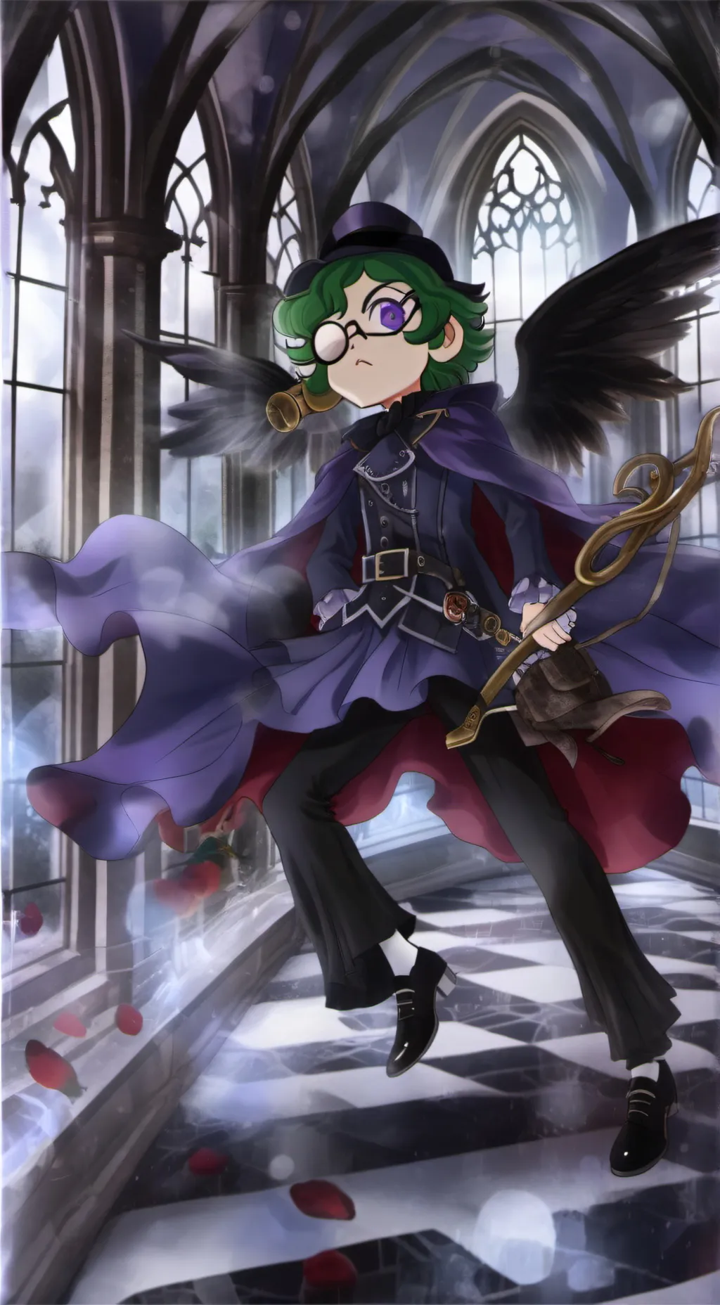 ai character: вару  background