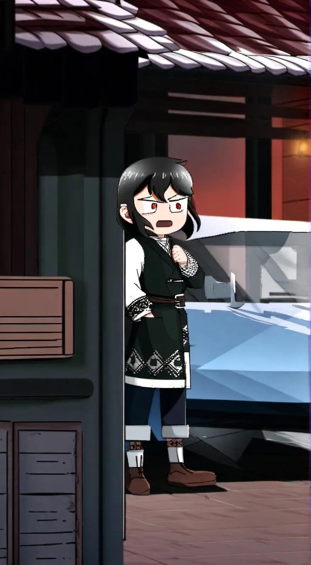 ai character: True story background