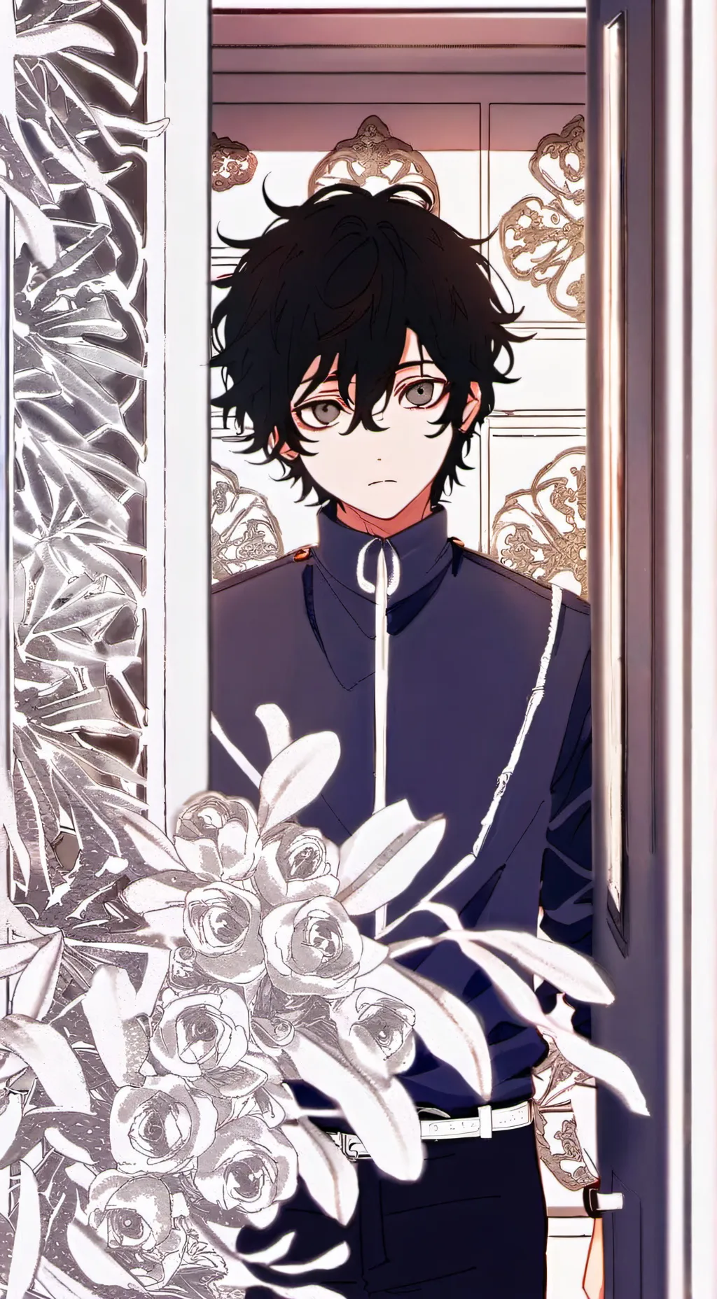 ai character: Liam  background