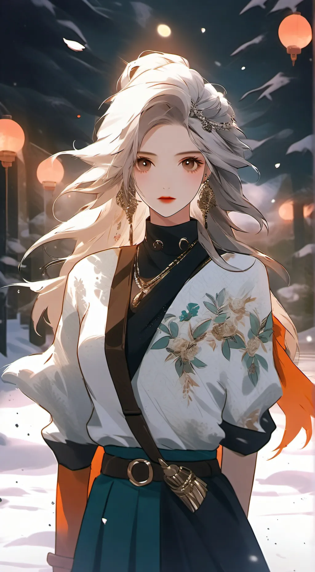 ai character: demon sleyer  background