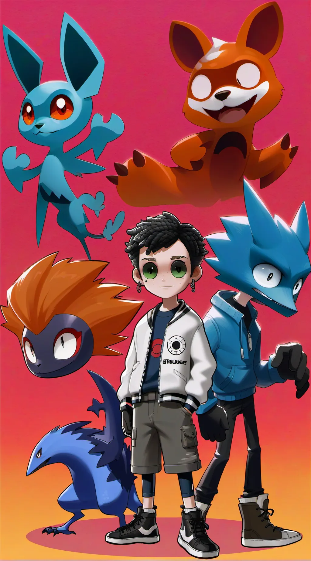 ai character: The Warners background