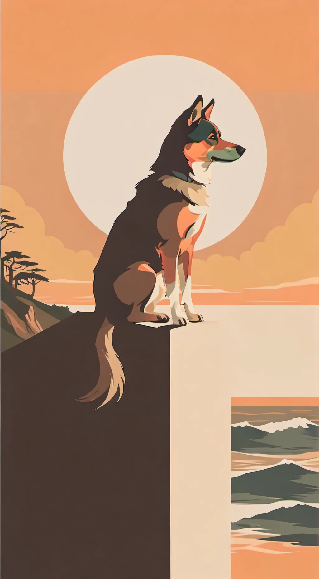 ai character: sans background