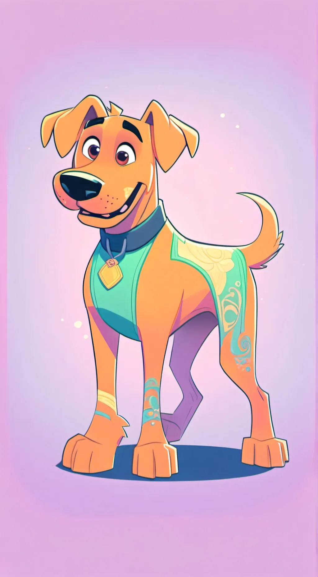 ai character: Dogday V2 background