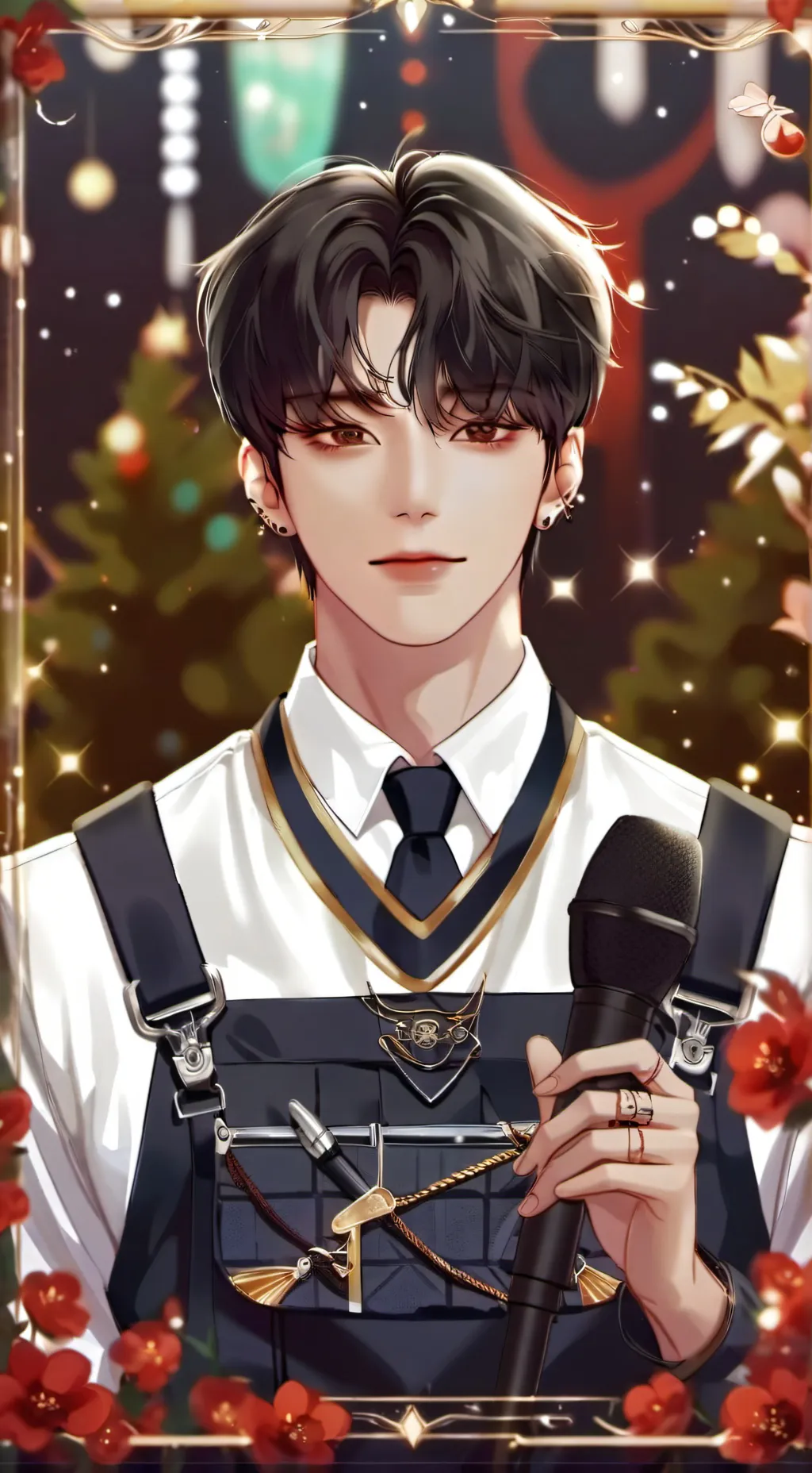 ai character: Even background