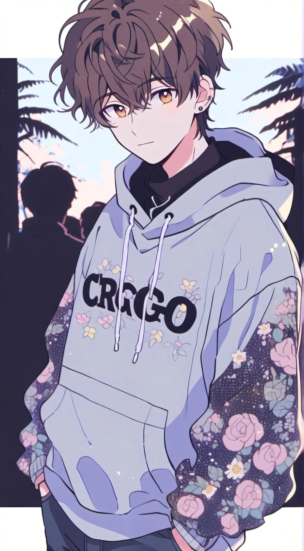 ai character: 🖤Yuriko!🖤 background