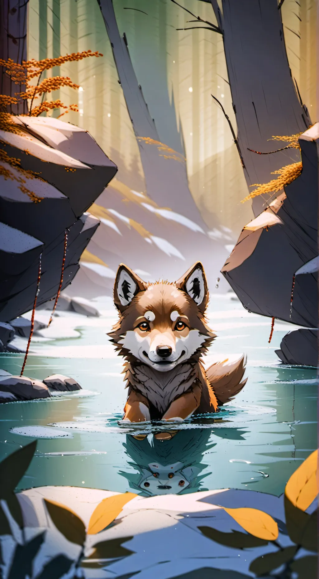 Talkie AI - Chat with orphan wolf cub