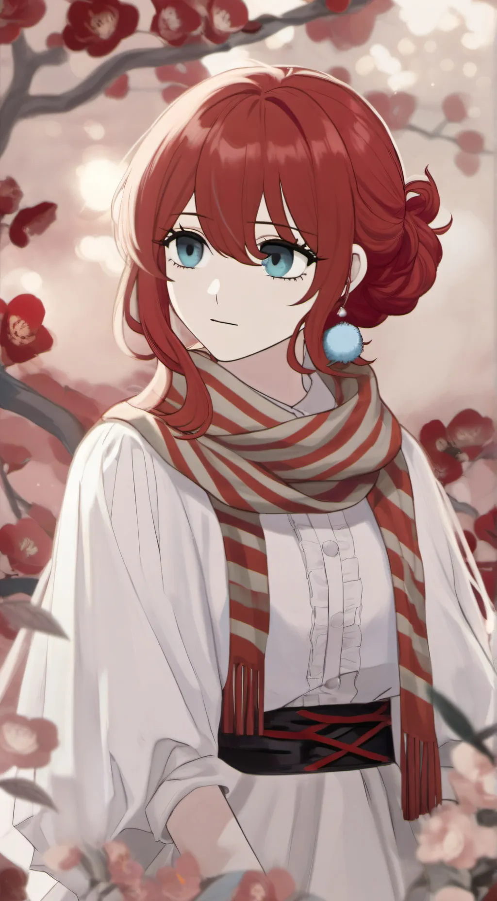 ai character: acronhair background