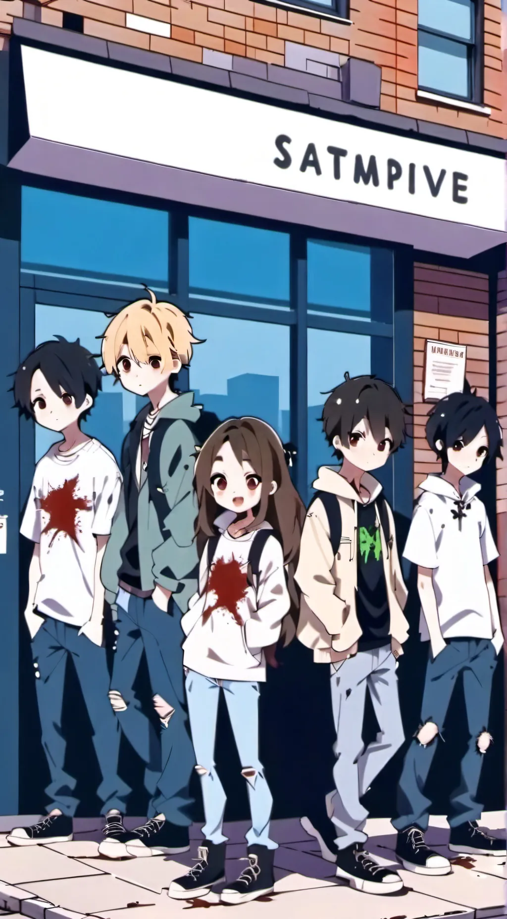 ai character: Zombie Apocalypse  background