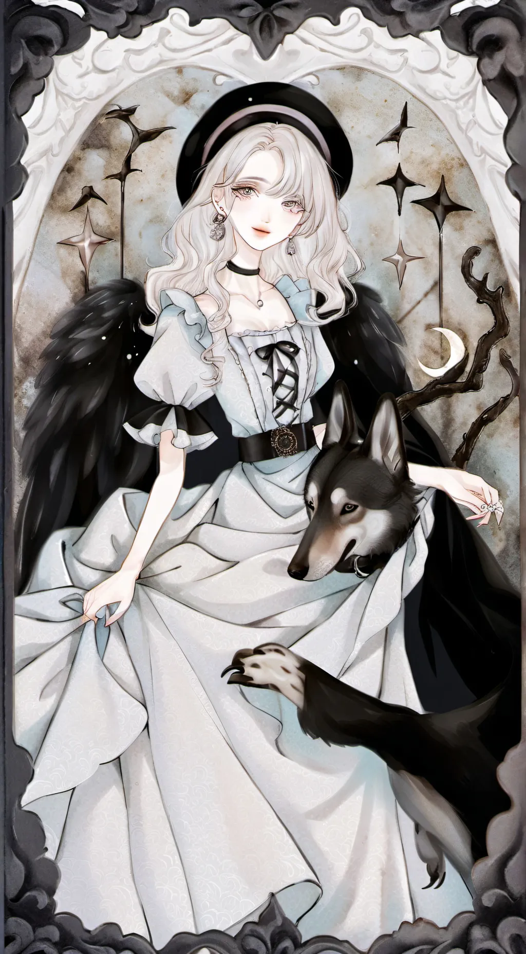 ai character: kny background