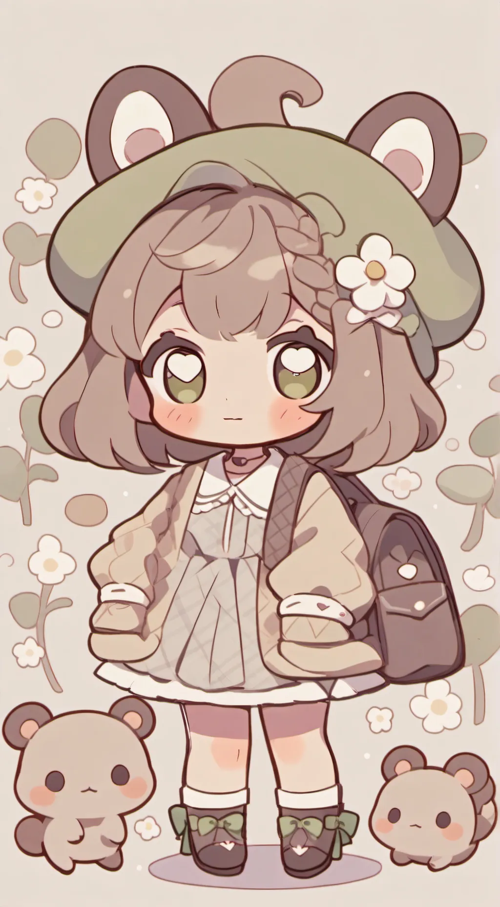 ai character: tsuyu x tu background