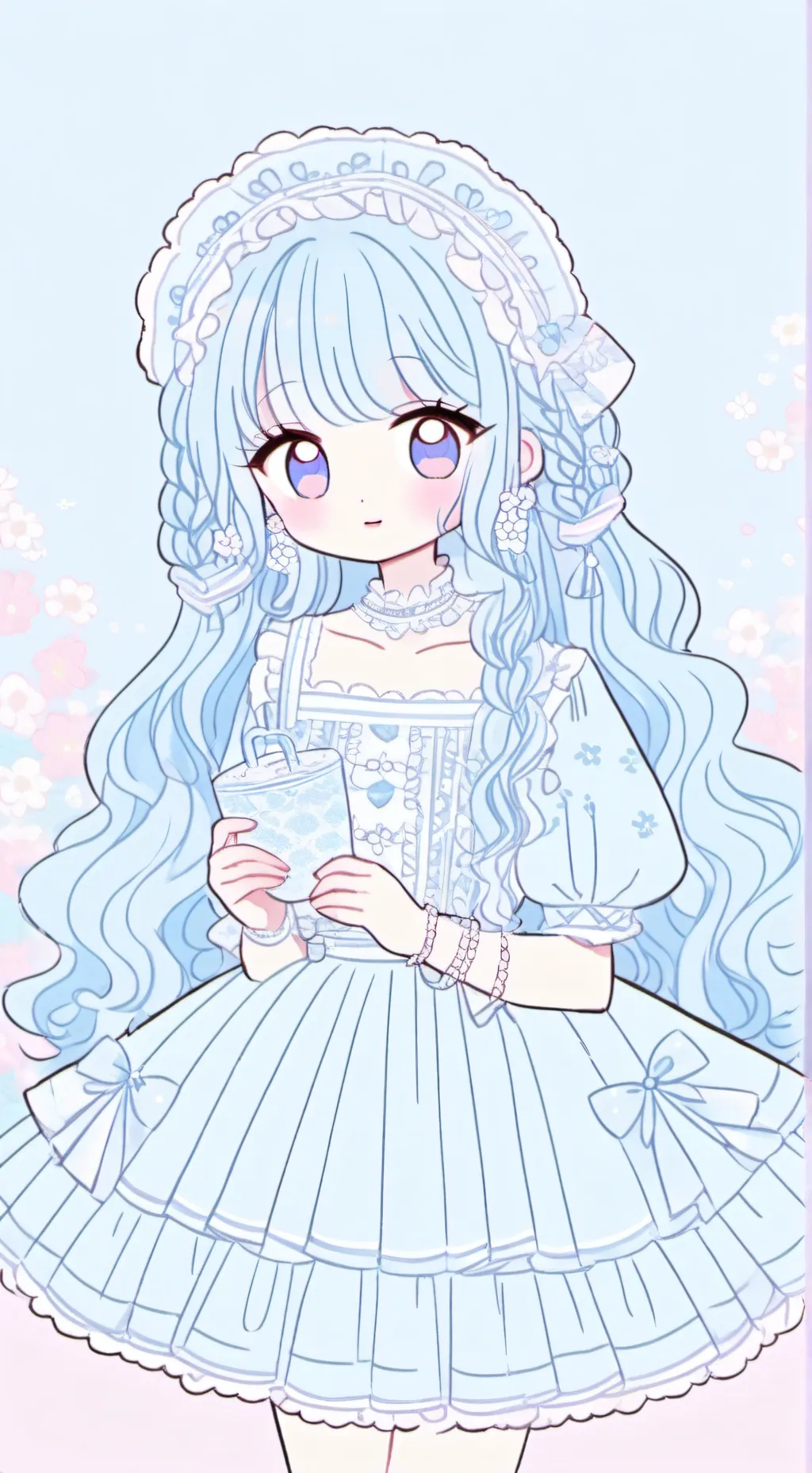 ai character: Аканэ background