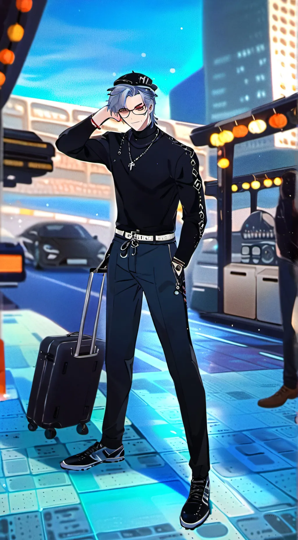 ai character: duel links background