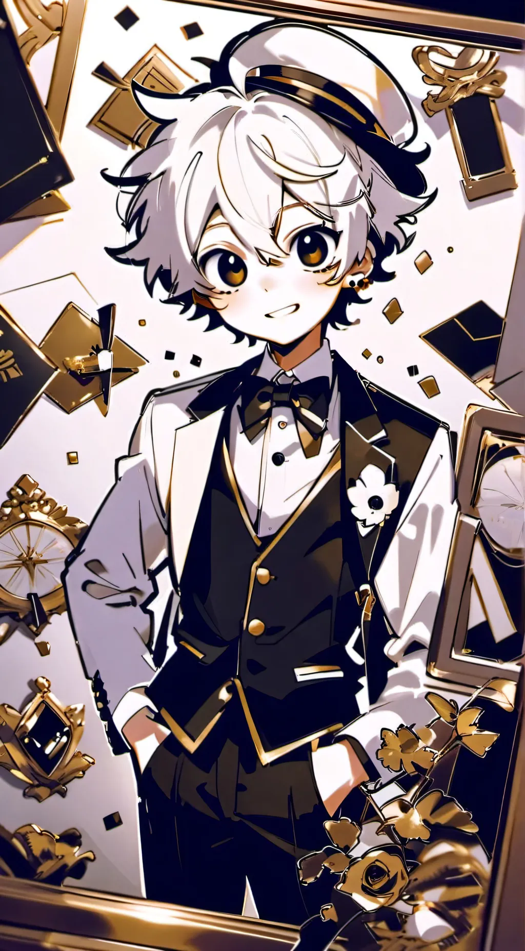 ai character: N xd background