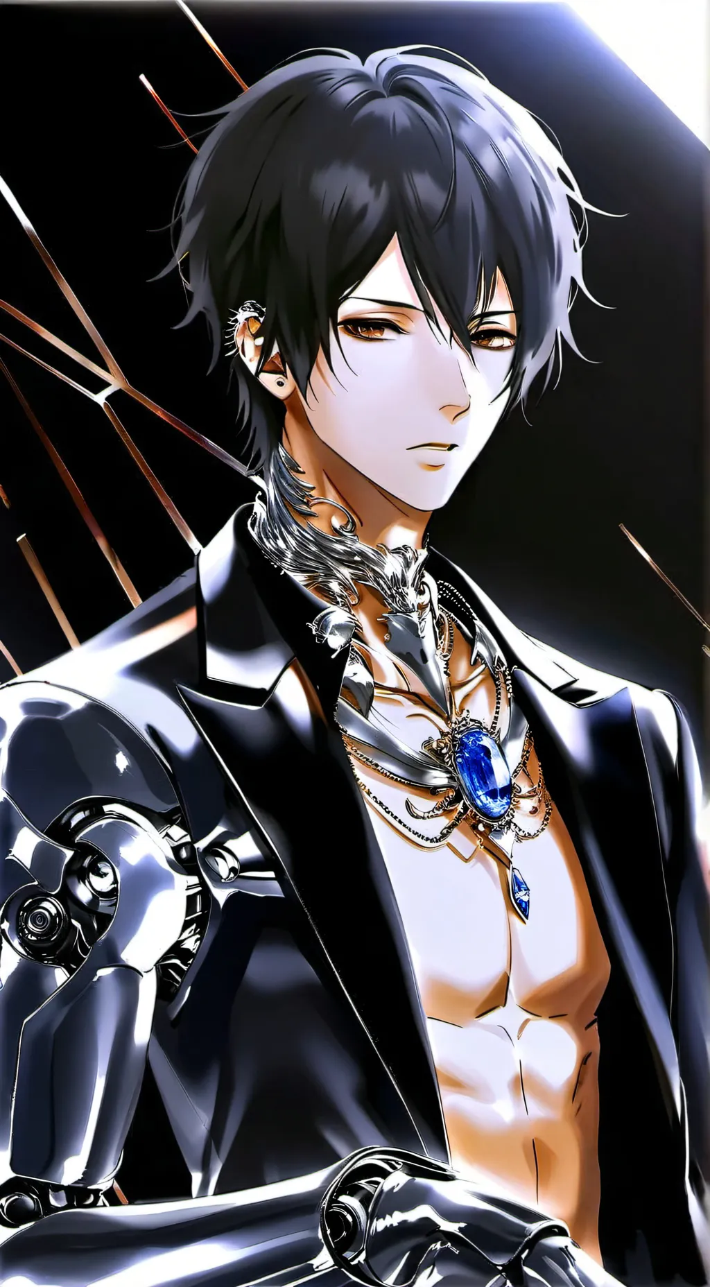 ai character: Martín:) background