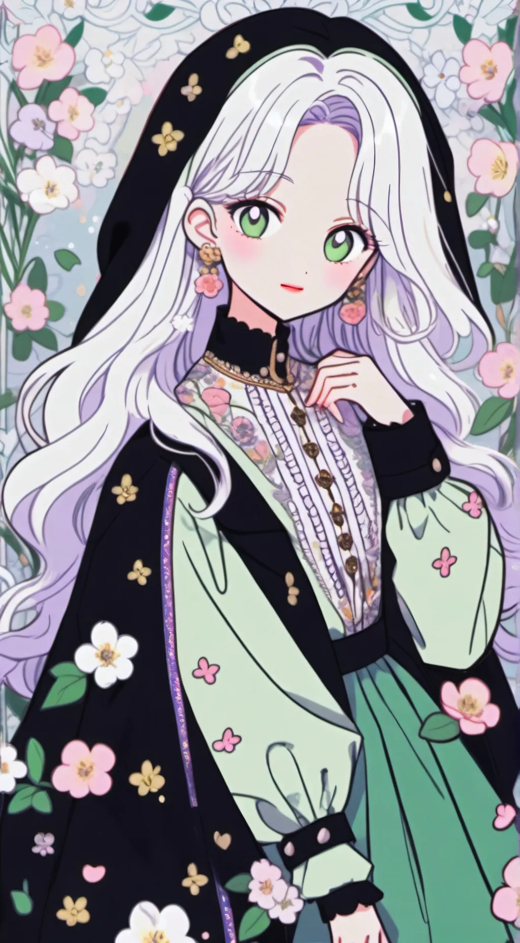 ai character: Nyx background