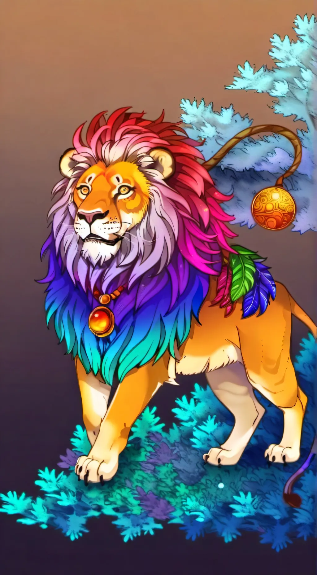 ai character: Yarnaby  background