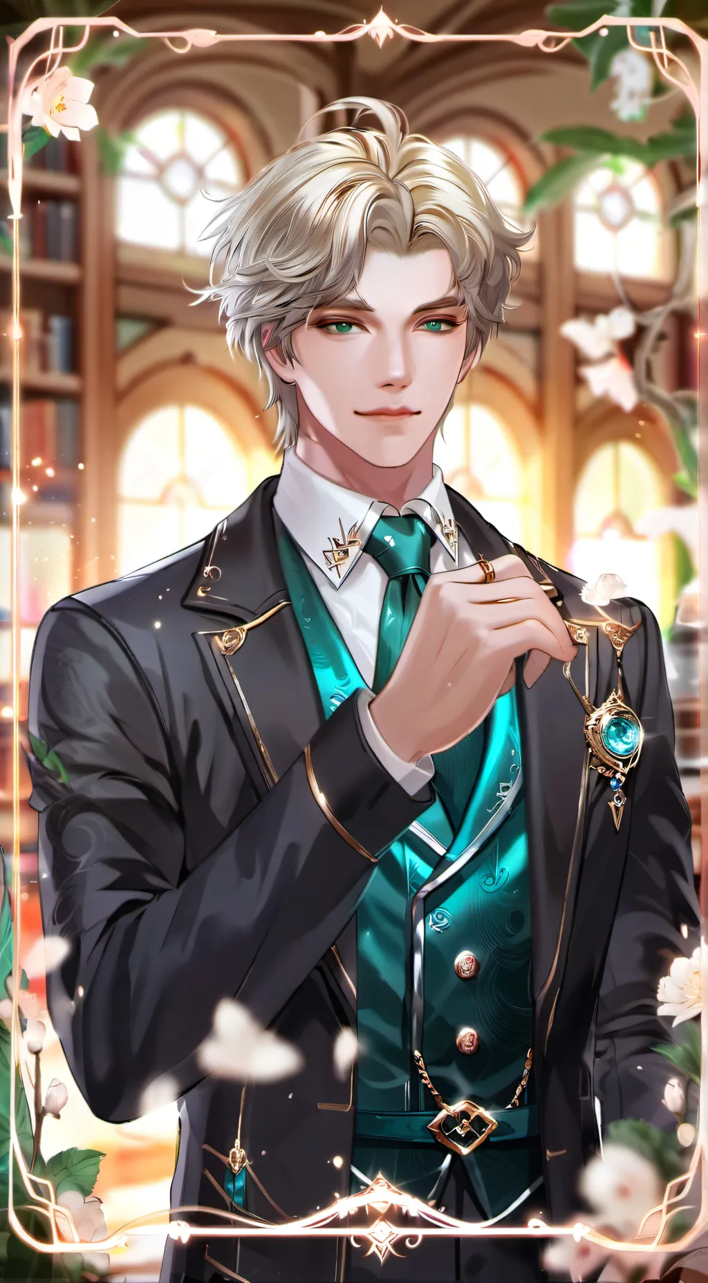 ai character: DRARRY background