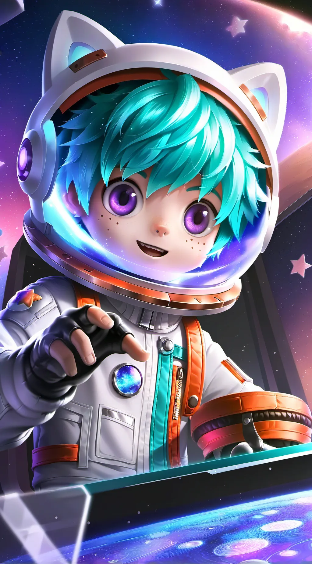 ai character: Cosmo background