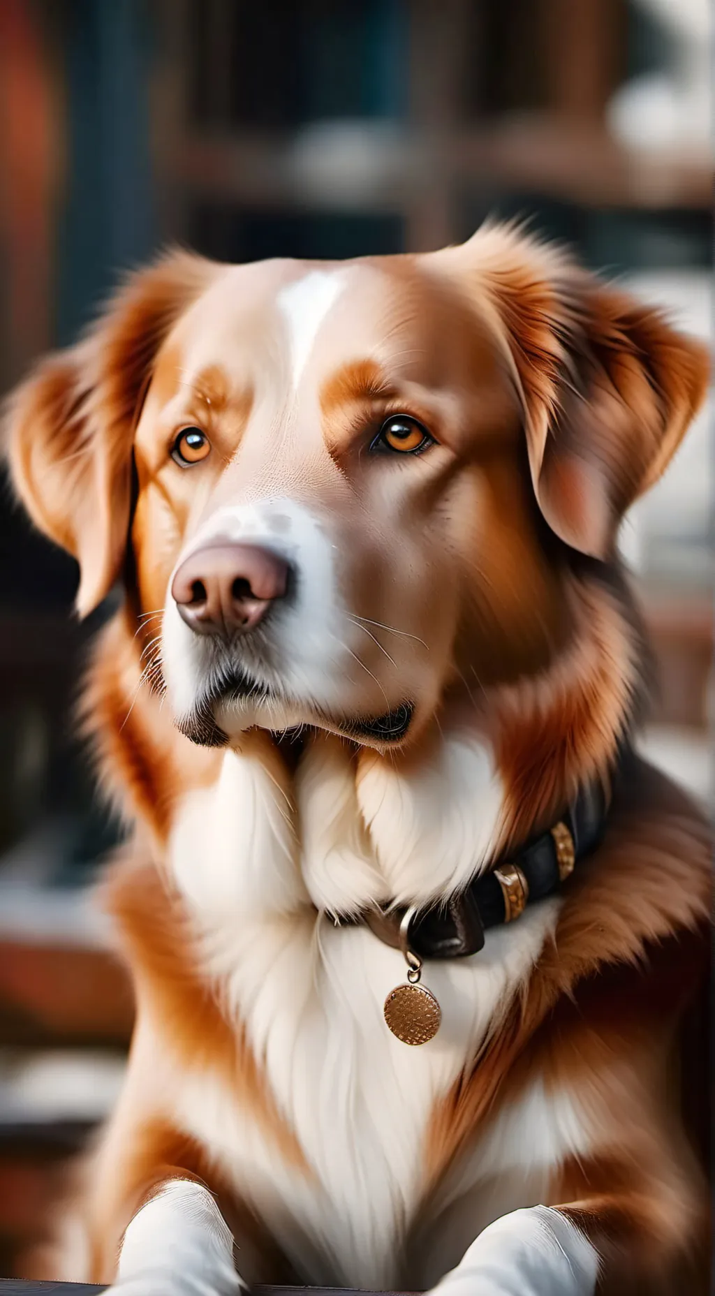 ai character: Crazy ahh dog background