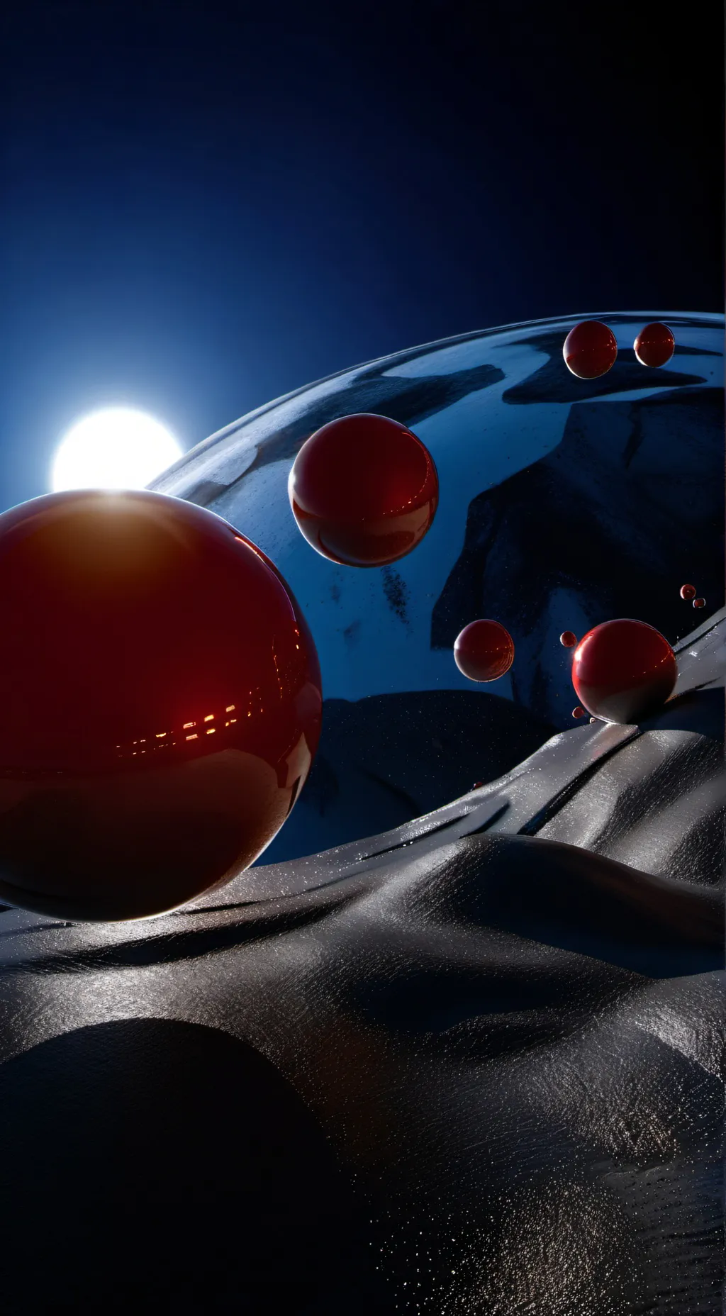 ai character: The ice planet Pt1 background