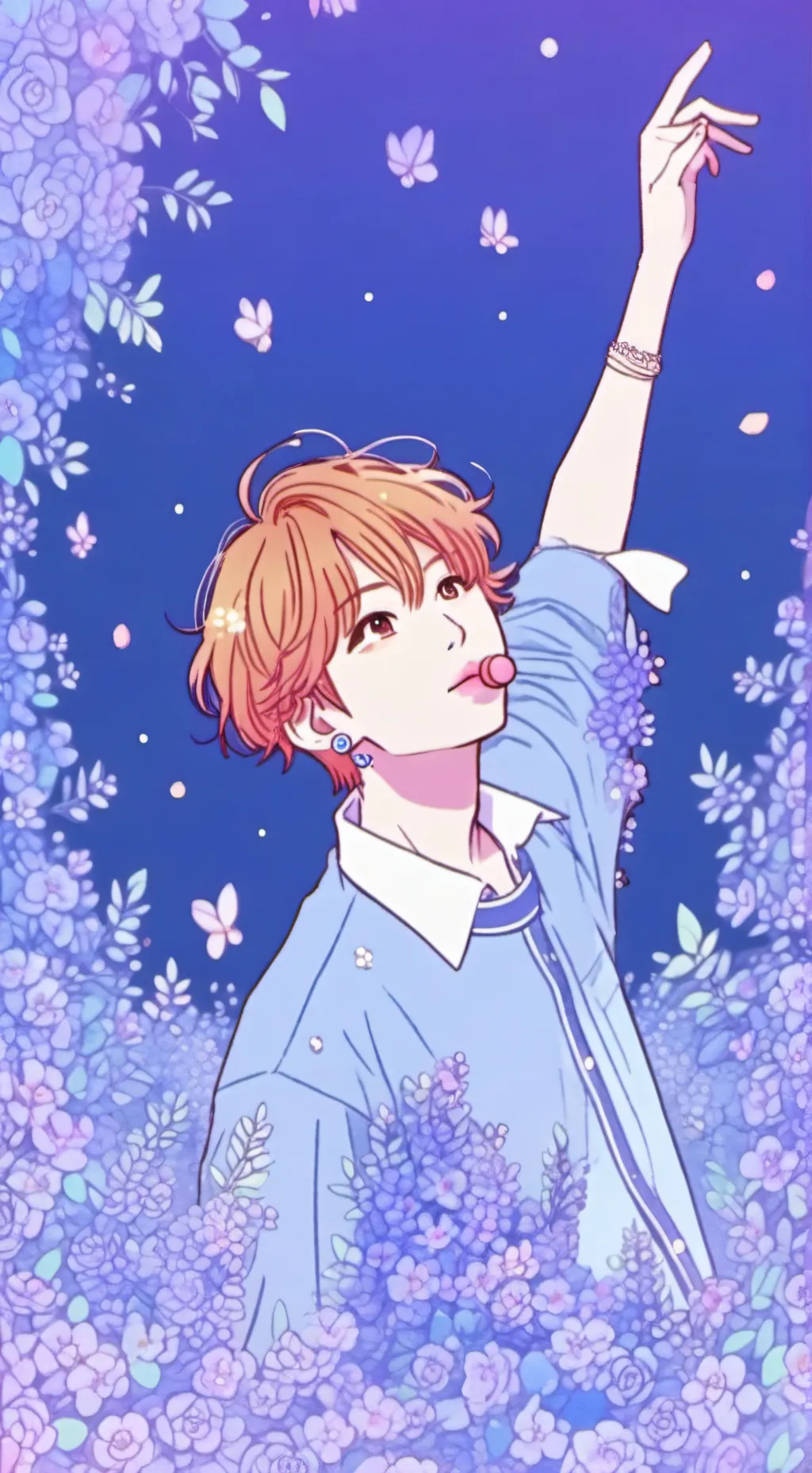 ai character: Gay roommate.  background