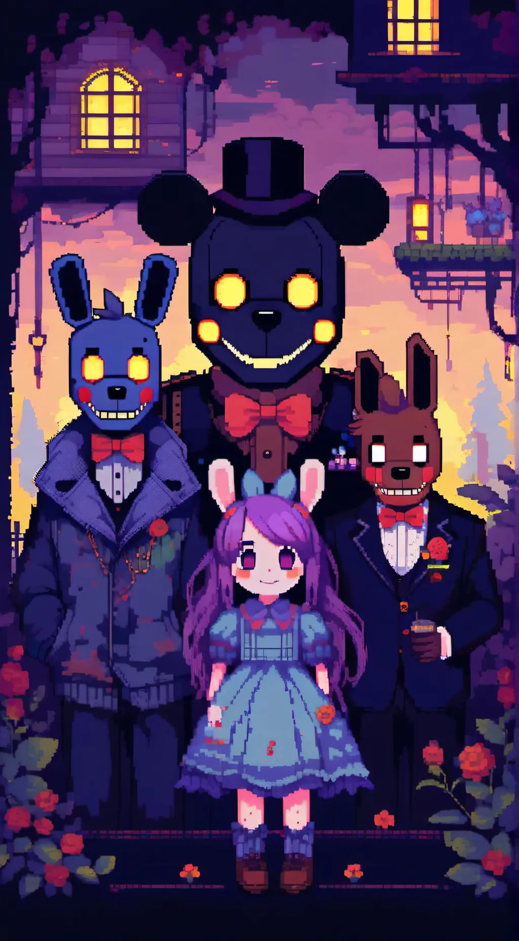 ai character: afton family background