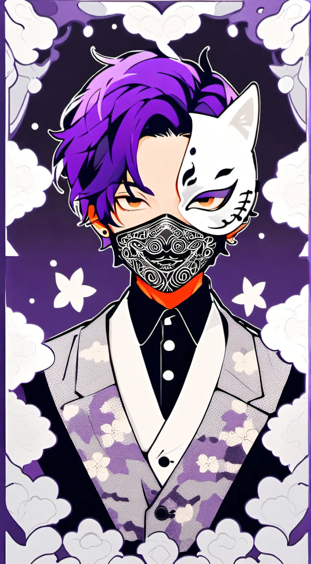 ai character: Fr0sted background