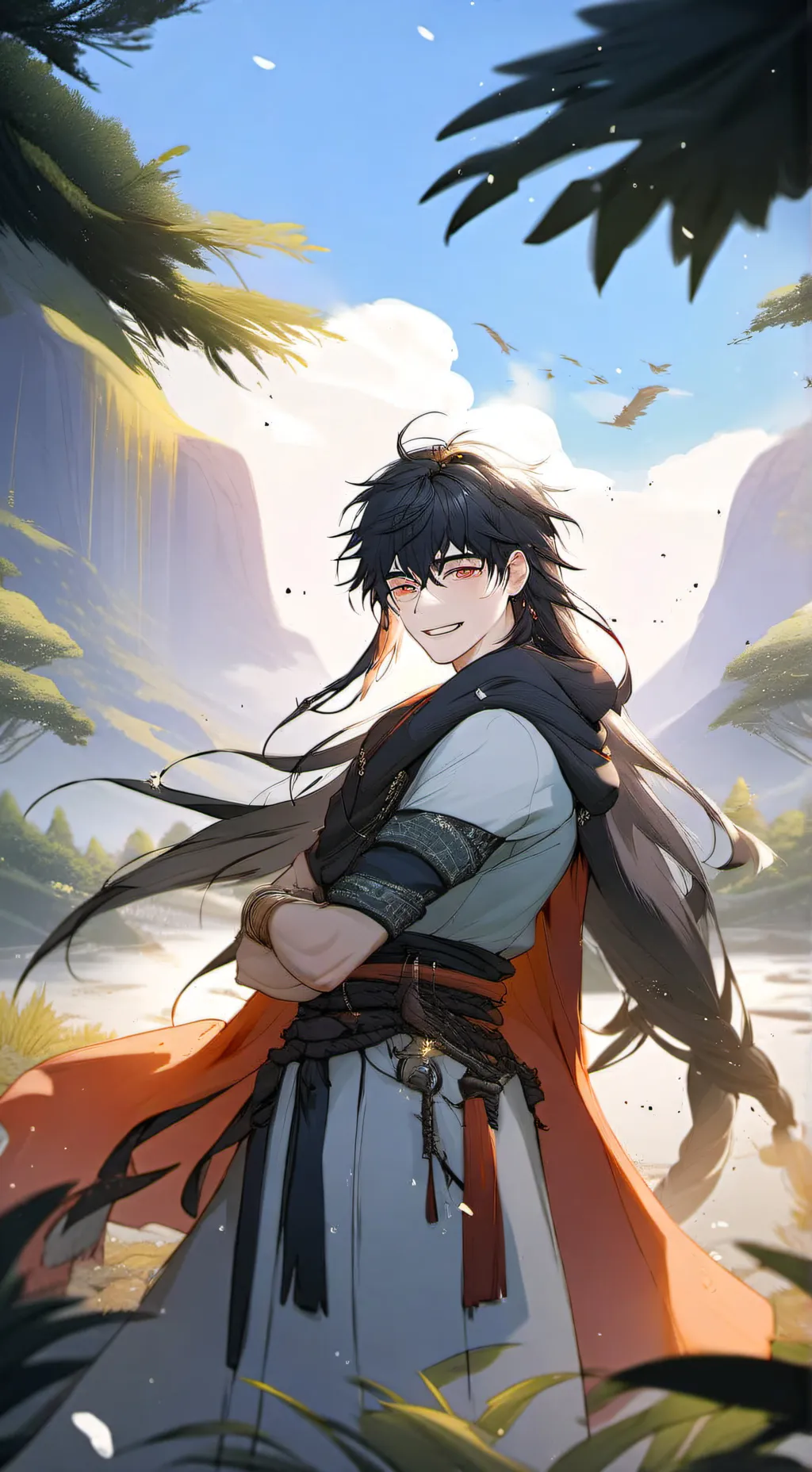 ai character: caleb background