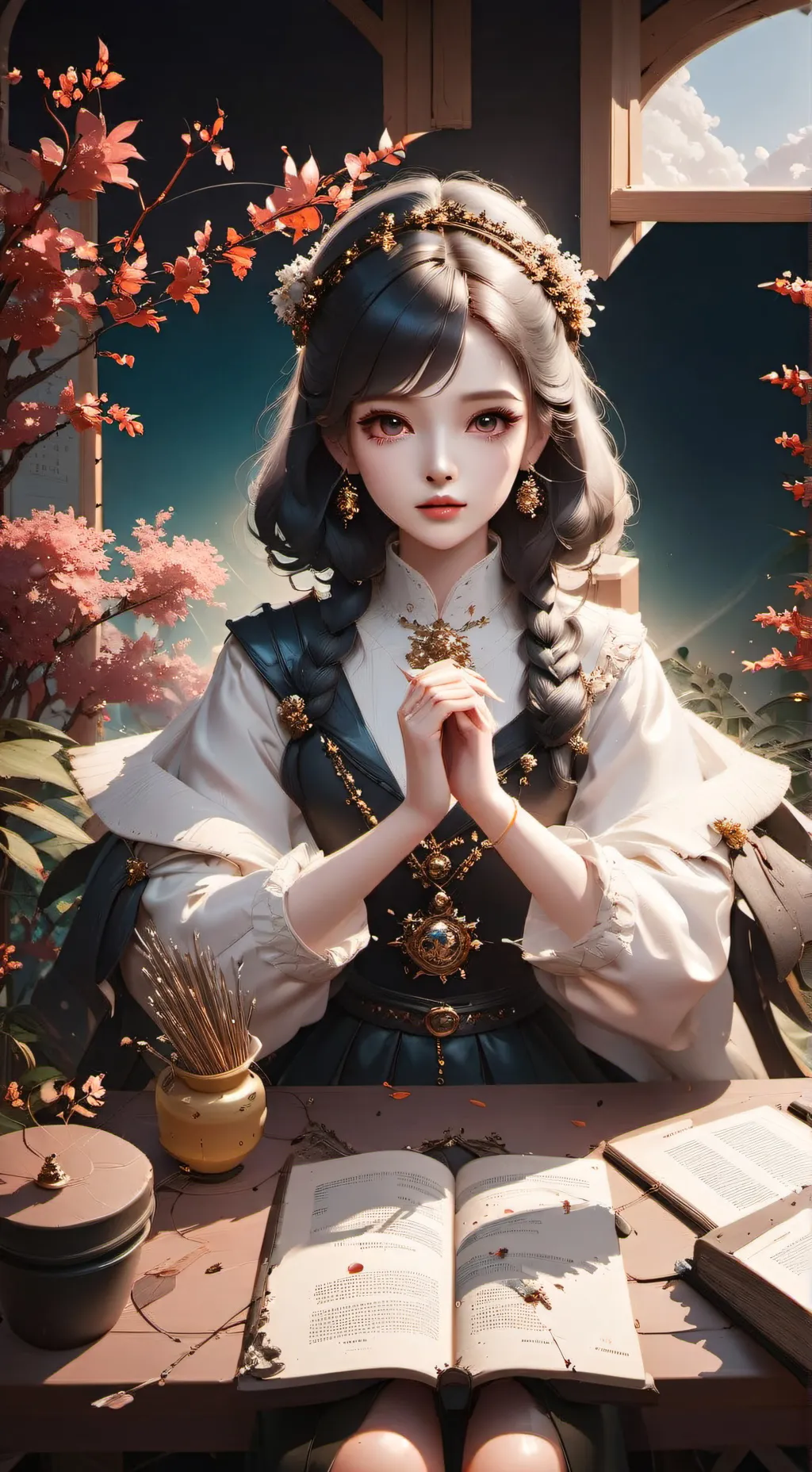 ai character: New kid background