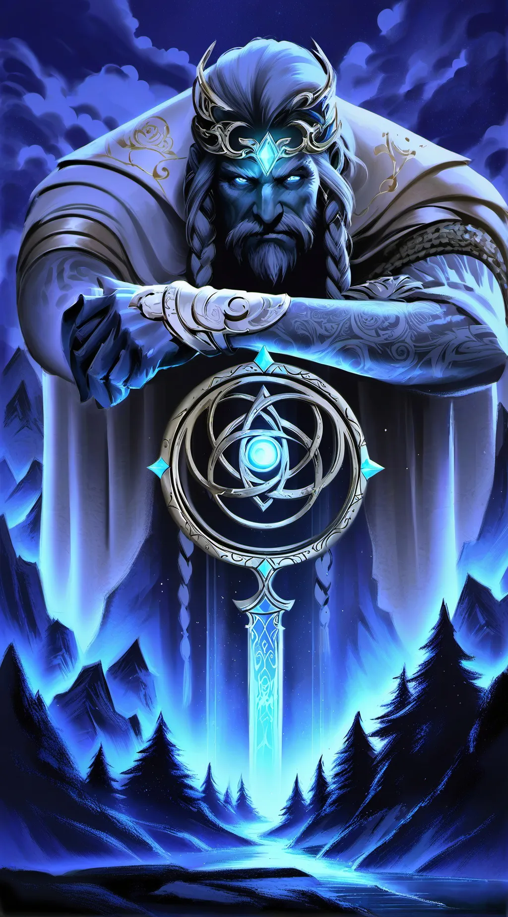 ai character: Unknown monster background