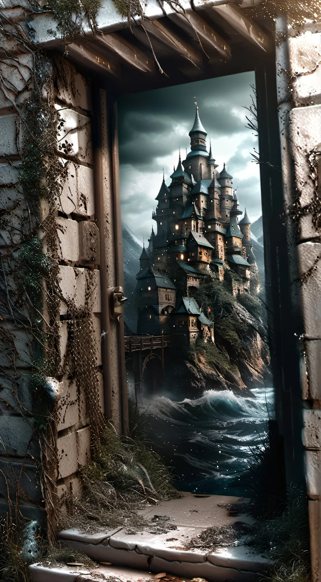 ai character: sprunki backdoor  background