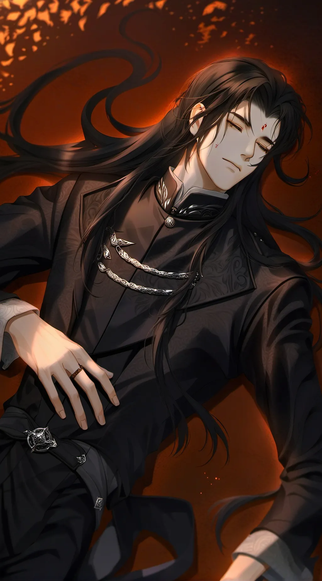 ai character: murder mystery background