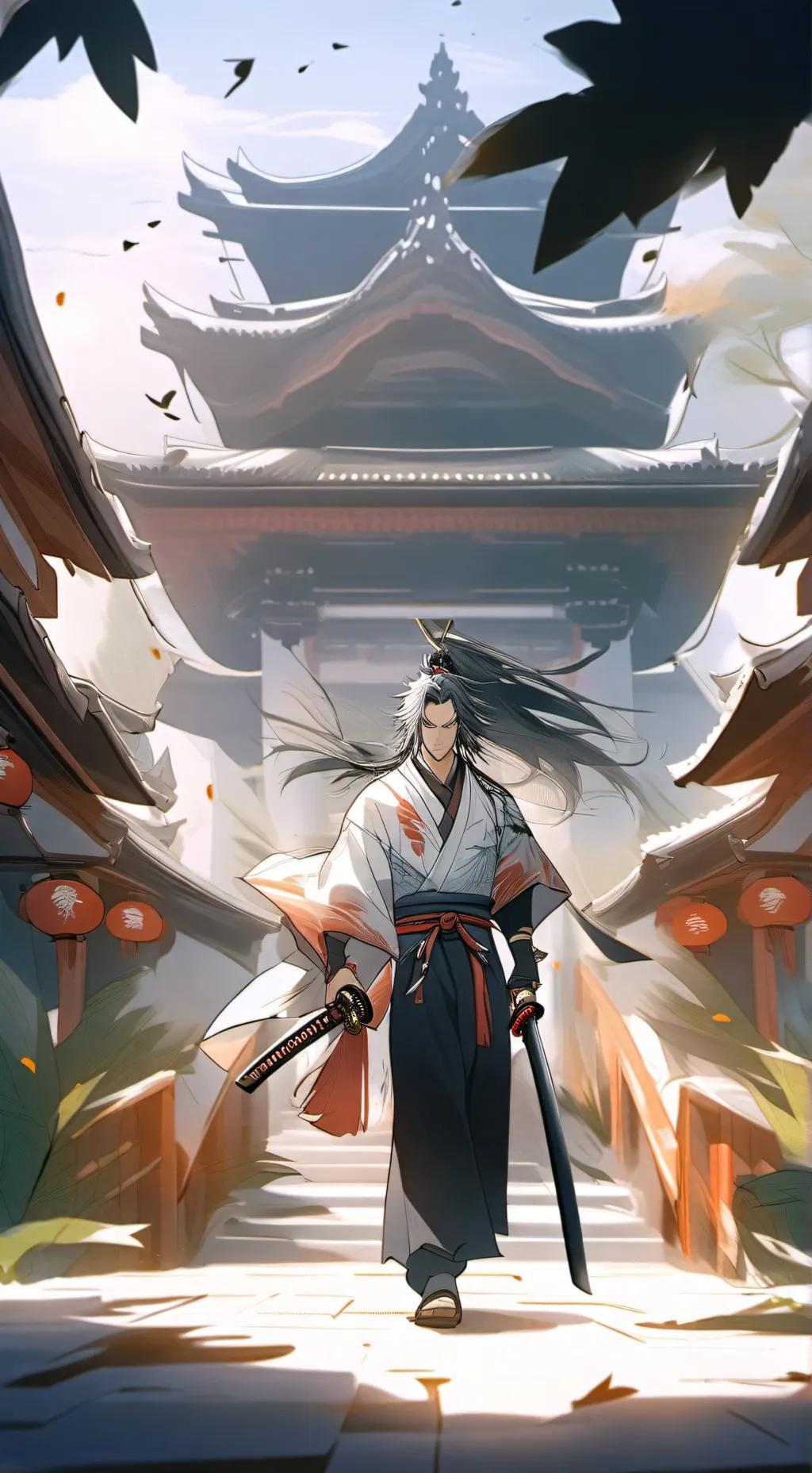 ai character: demon slayer background