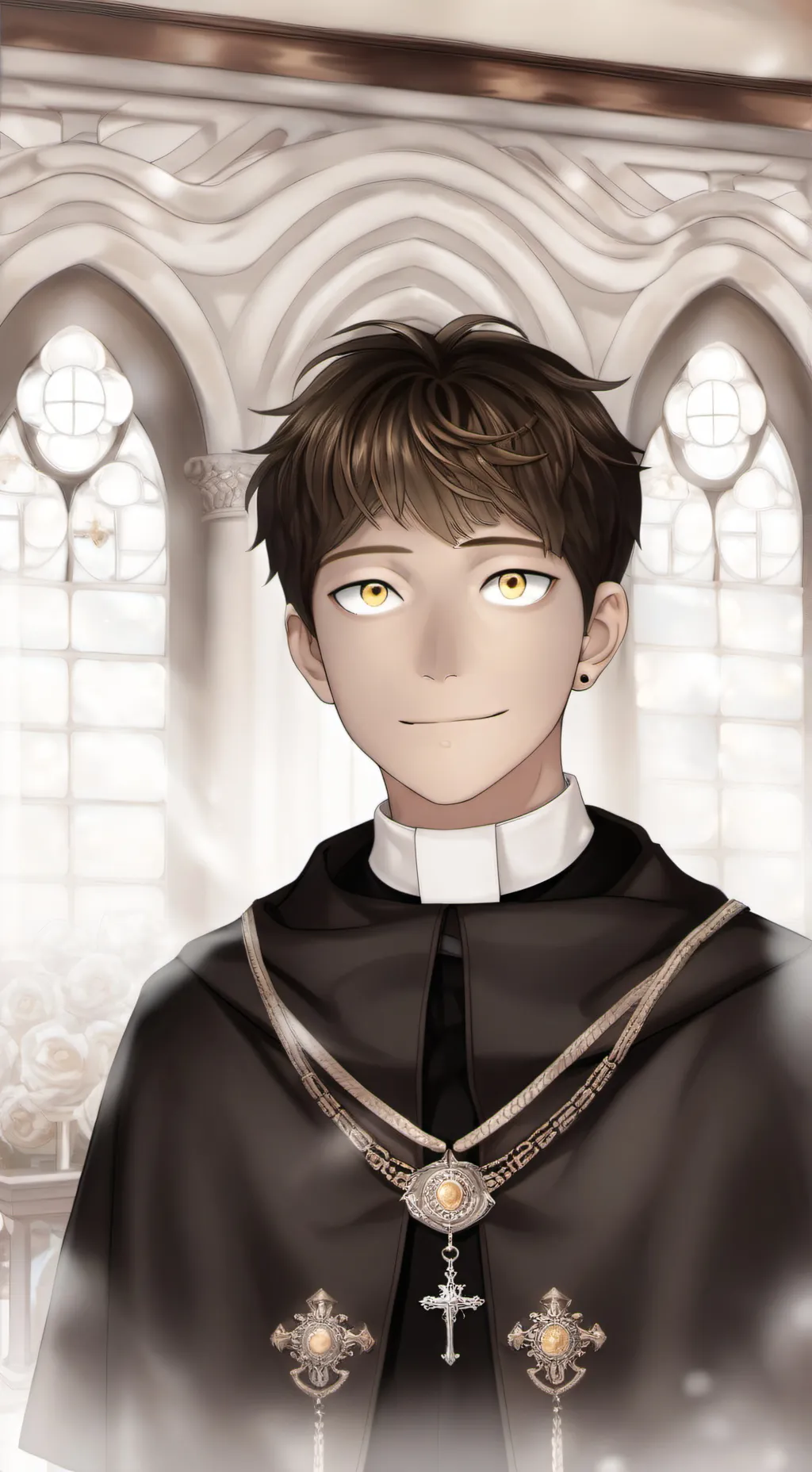 ai character: Polossano priest background