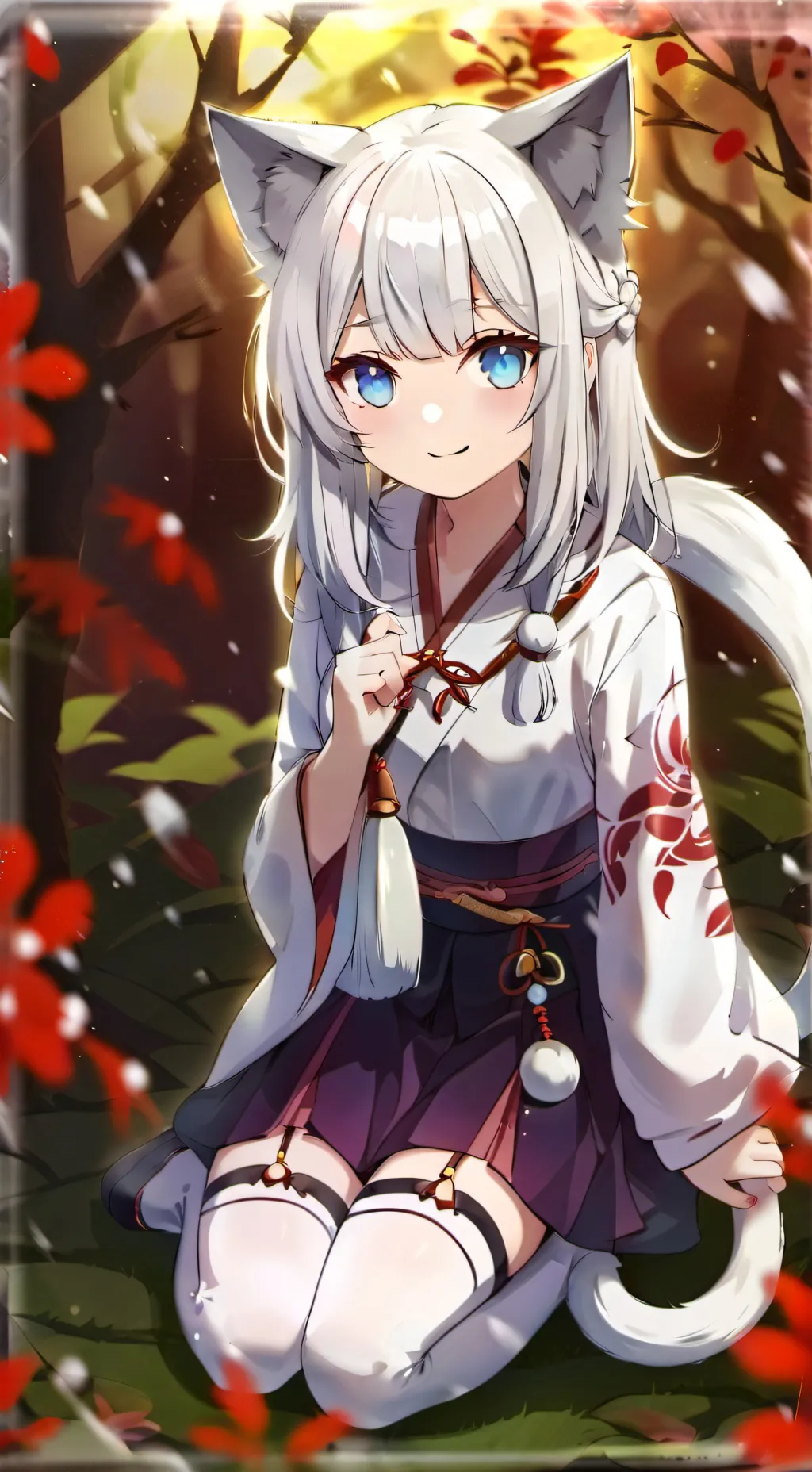 ai character: Neko-Girl background