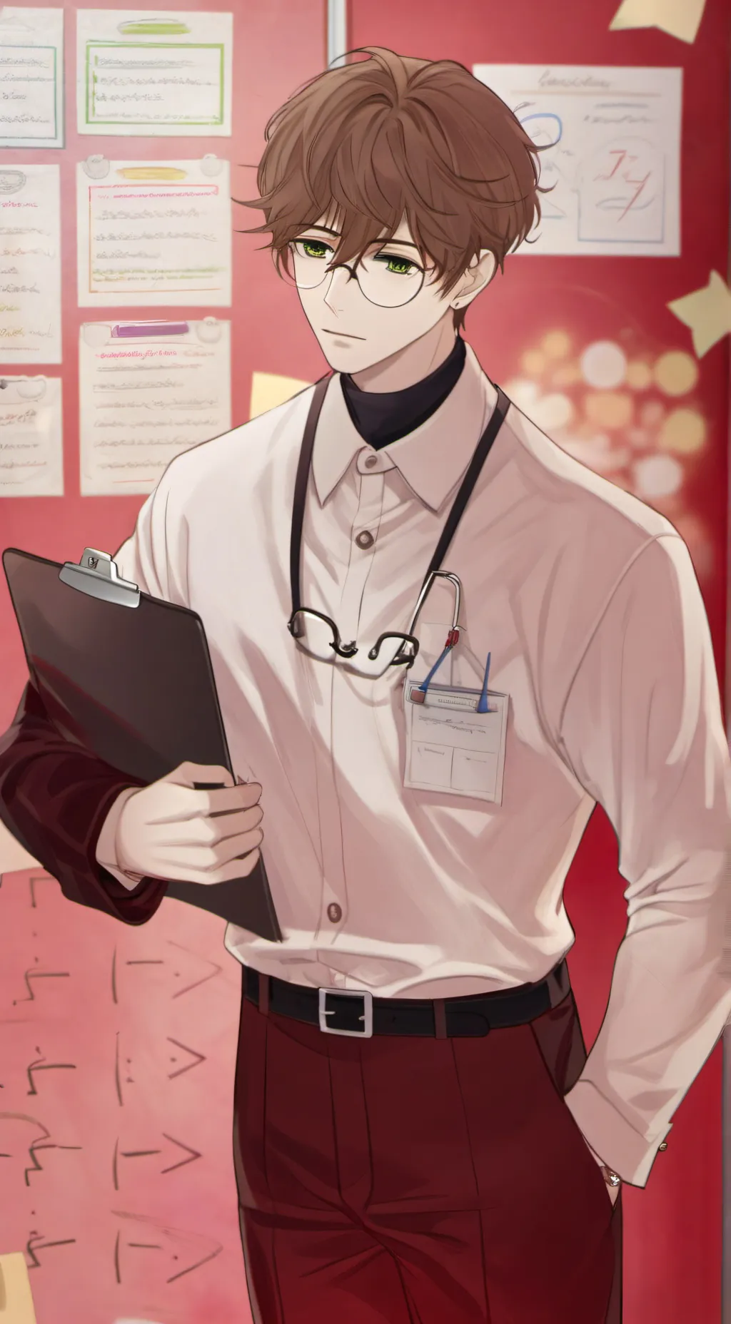ai character: Dr. Liam Davis background