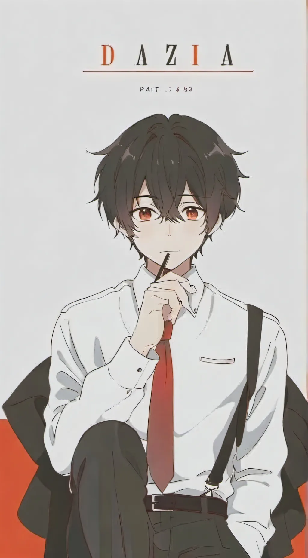 ai character: dazai  background