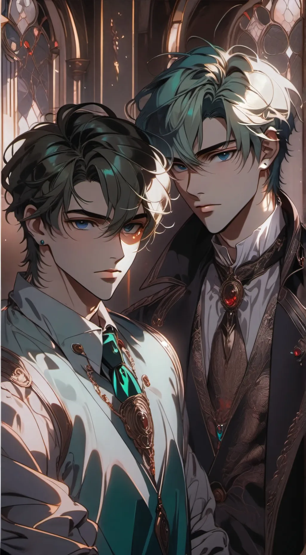 ai character: Xavier& Fafayel background