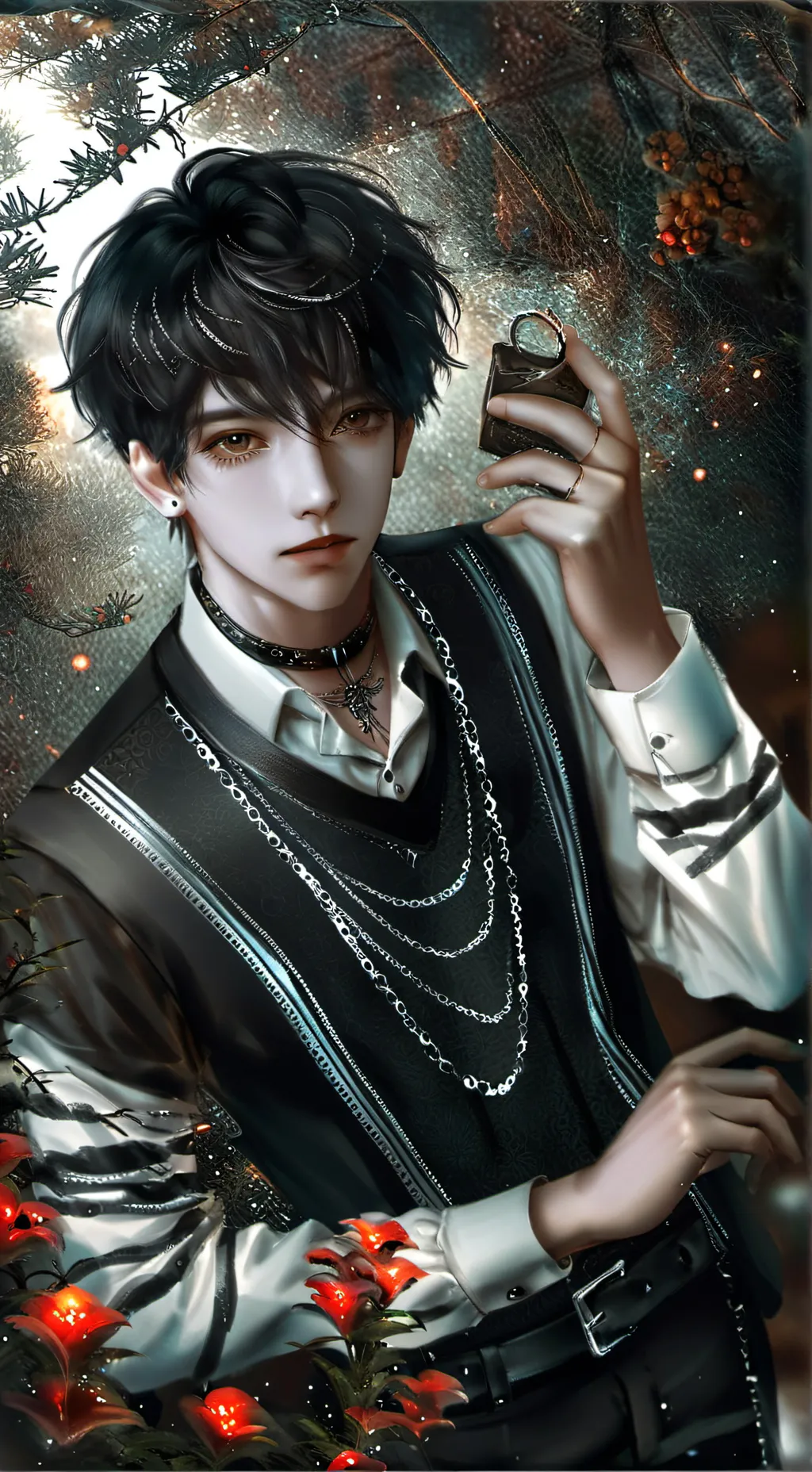 ai character: luca background