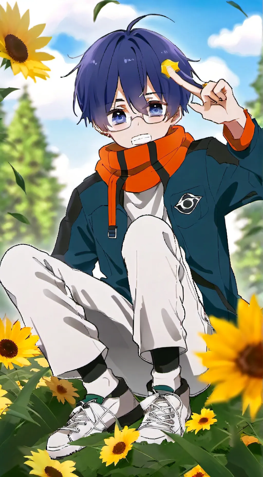 ai character: Оливер 🪻 background