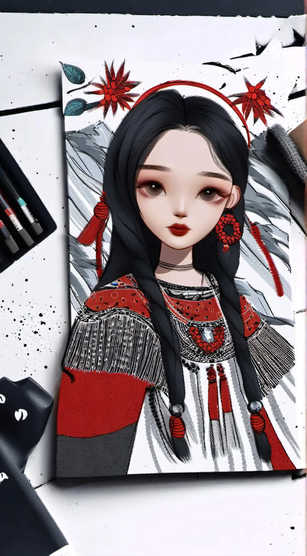 ai character: nabi xd background