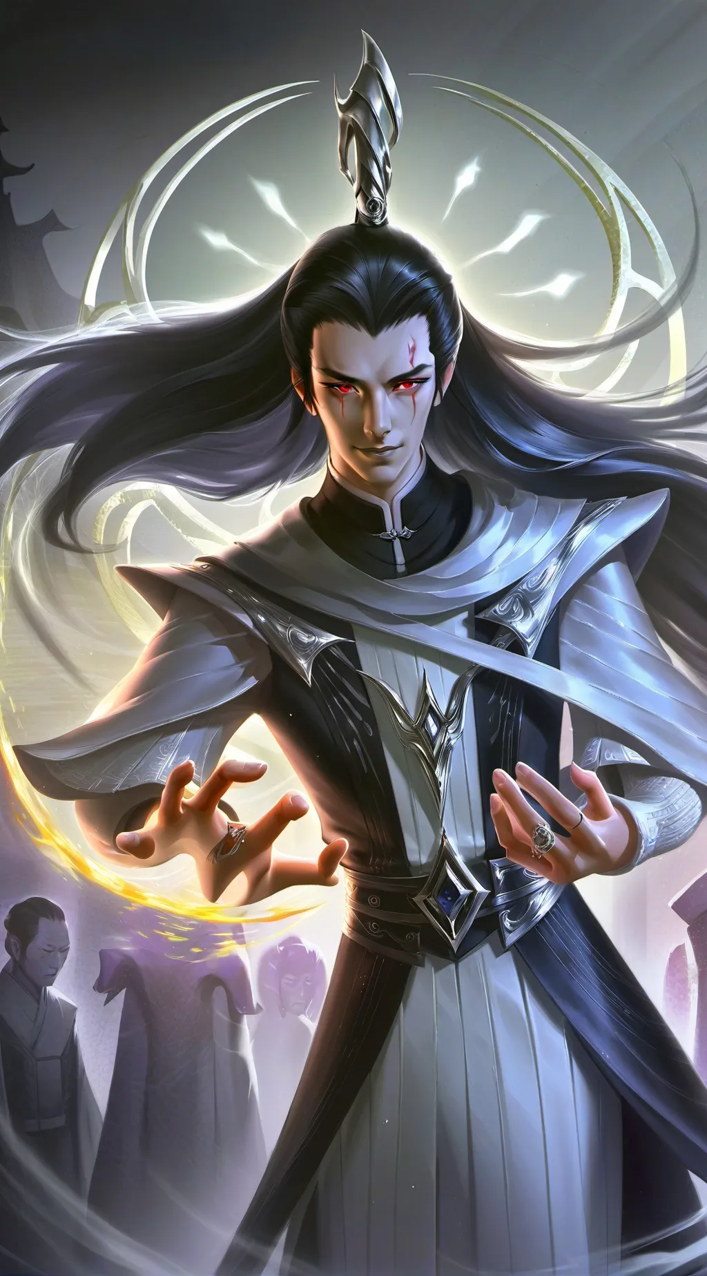 ai character: Suguru Geto background