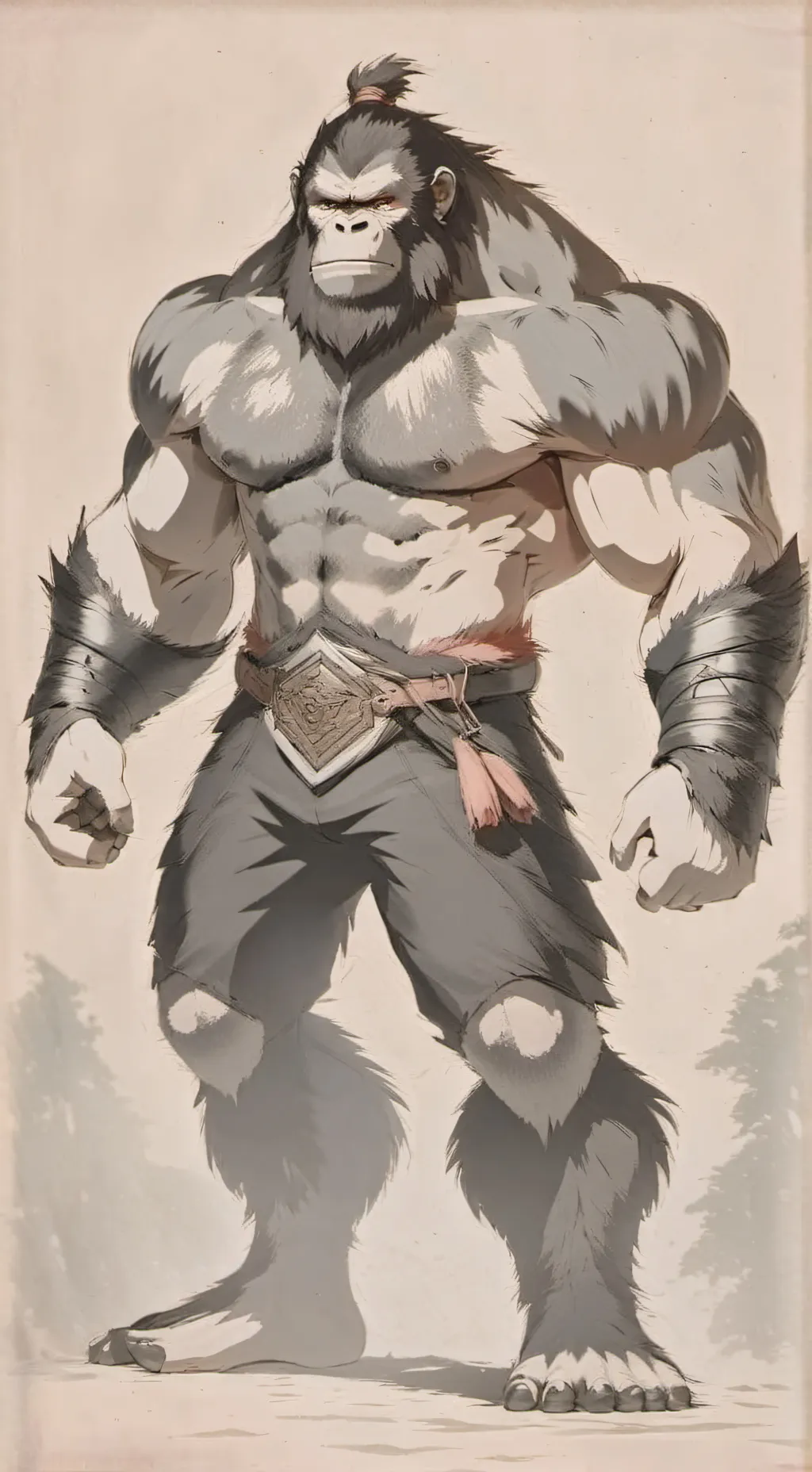 ai character: Genjirasaur  background